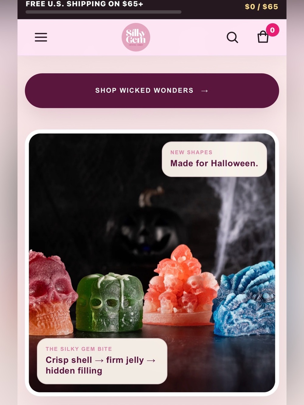 Silky Gem Candy Wicked Wonders Halloween Collection